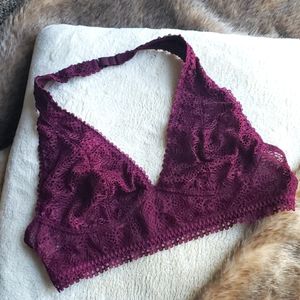 Purple Lace Bralette
